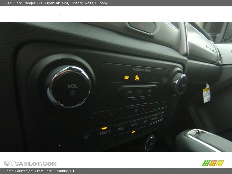 Oxford White / Ebony 2020 Ford Ranger XLT SuperCab 4x4