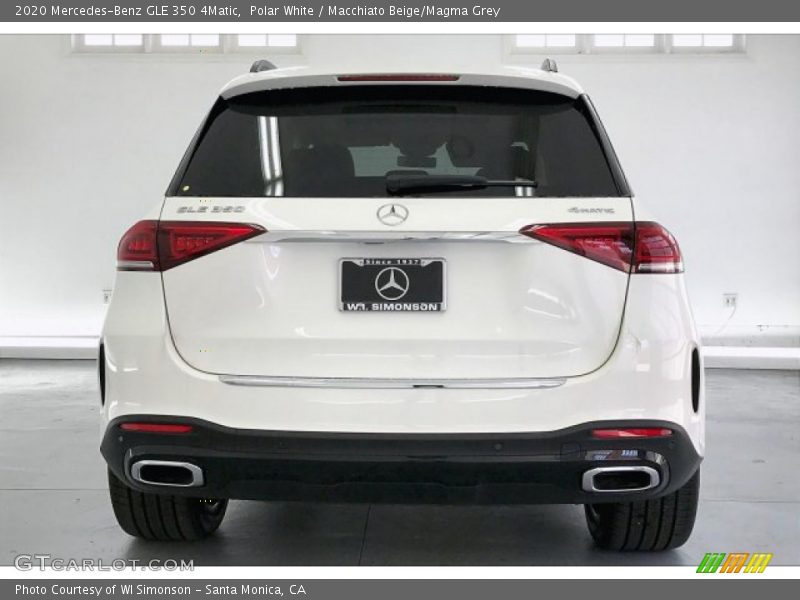 Polar White / Macchiato Beige/Magma Grey 2020 Mercedes-Benz GLE 350 4Matic