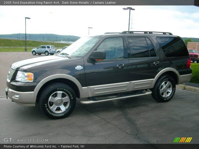 Dark Stone Metallic / Castano Leather 2005 Ford Expedition King Ranch 4x4