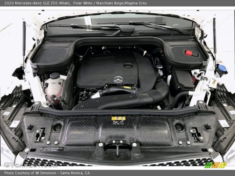 Polar White / Macchiato Beige/Magma Grey 2020 Mercedes-Benz GLE 350 4Matic