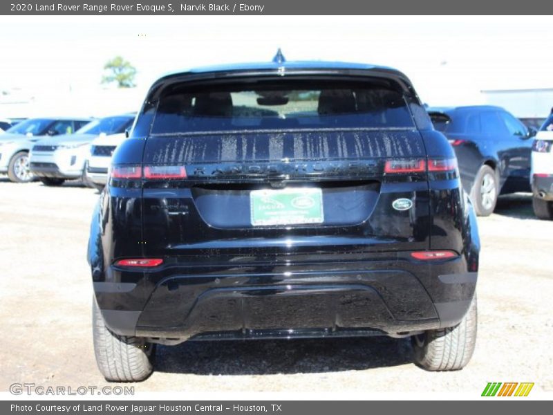 Narvik Black / Ebony 2020 Land Rover Range Rover Evoque S