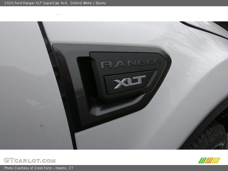 Oxford White / Ebony 2020 Ford Ranger XLT SuperCab 4x4