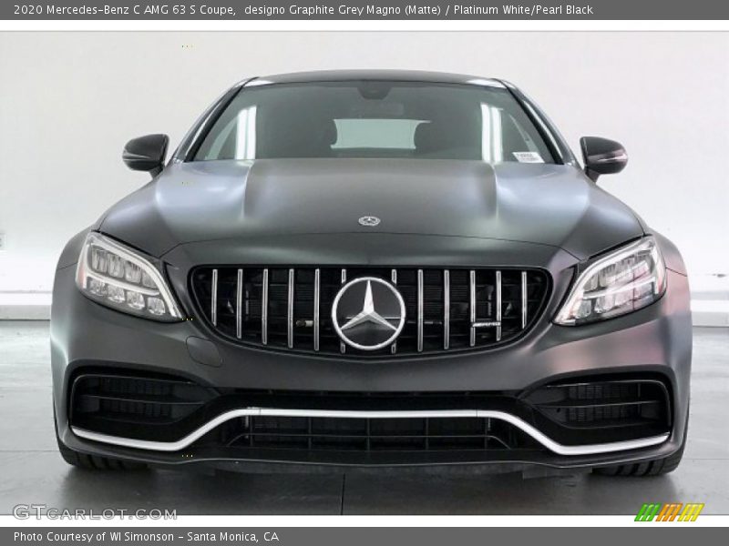  2020 C AMG 63 S Coupe designo Graphite Grey Magno (Matte)