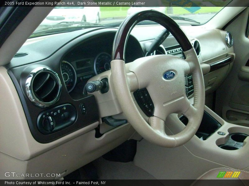 Dark Stone Metallic / Castano Leather 2005 Ford Expedition King Ranch 4x4