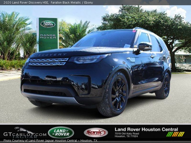 Farallon Black Metallic / Ebony 2020 Land Rover Discovery HSE