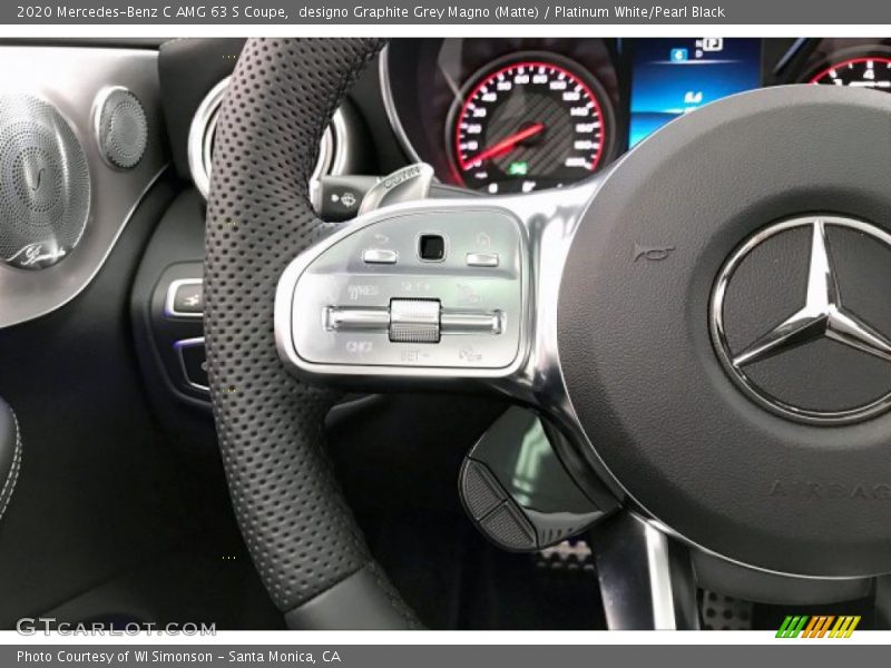  2020 C AMG 63 S Coupe Steering Wheel