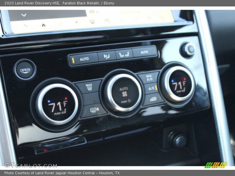 Farallon Black Metallic / Ebony 2020 Land Rover Discovery HSE