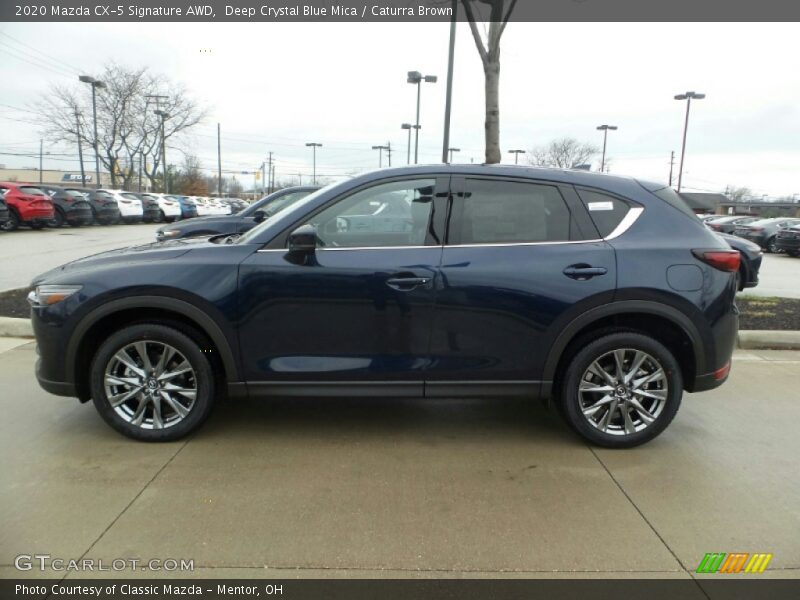  2020 CX-5 Signature AWD Deep Crystal Blue Mica