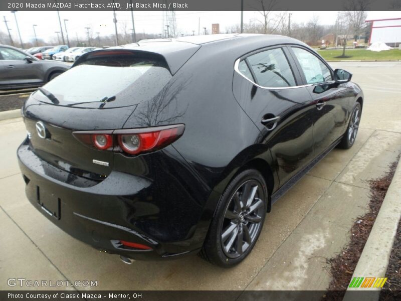 Jet Black Mica / Black 2020 Mazda MAZDA3 Hatchback AWD