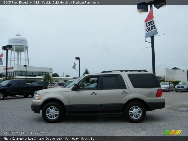 Pueblo Gold Metallic / Medium Parchment 2005 Ford Expedition XLT