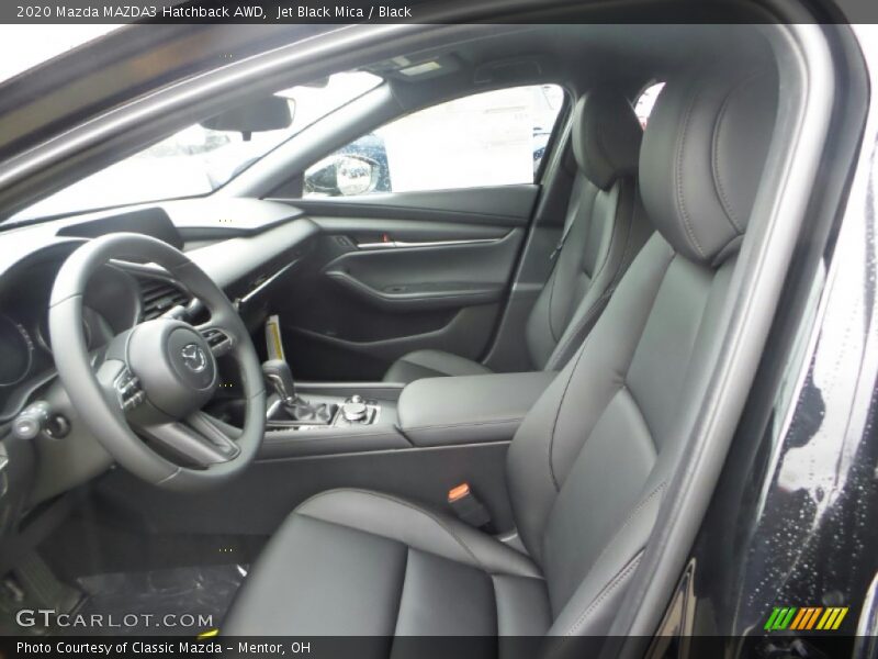 Jet Black Mica / Black 2020 Mazda MAZDA3 Hatchback AWD