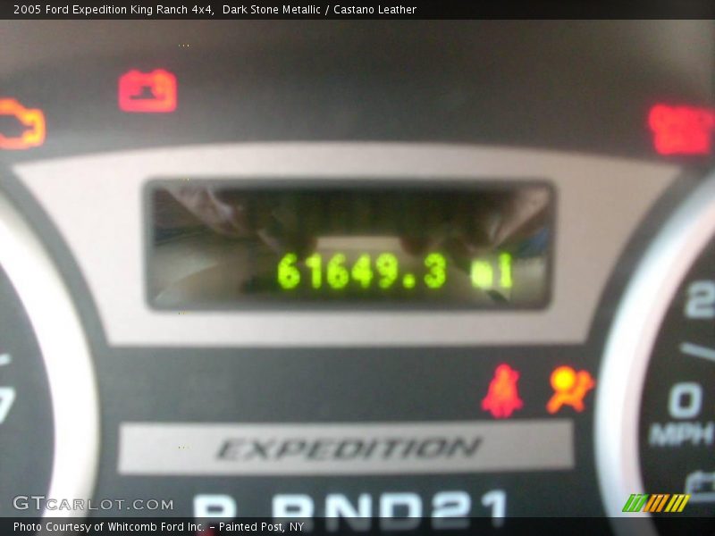 Dark Stone Metallic / Castano Leather 2005 Ford Expedition King Ranch 4x4