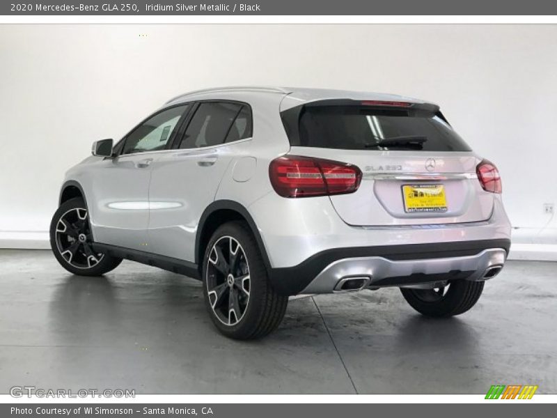 Iridium Silver Metallic / Black 2020 Mercedes-Benz GLA 250