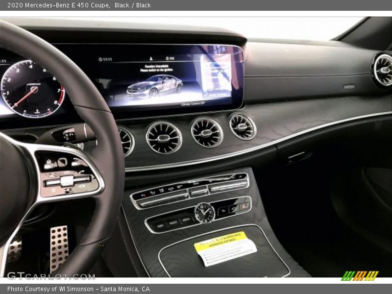 Black / Black 2020 Mercedes-Benz E 450 Coupe