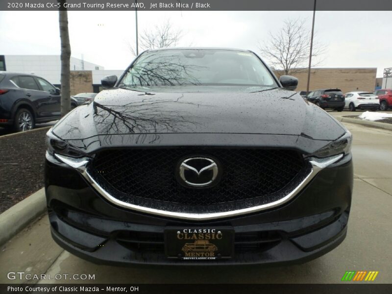 Jet Black Mica / Black 2020 Mazda CX-5 Grand Touring Reserve AWD