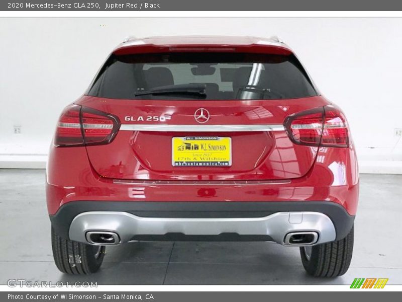 Jupiter Red / Black 2020 Mercedes-Benz GLA 250