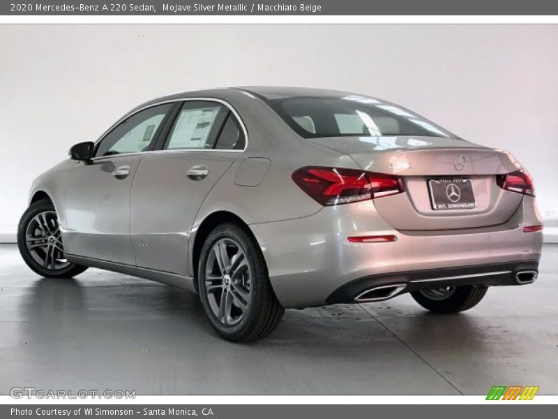 Mojave Silver Metallic / Macchiato Beige 2020 Mercedes-Benz A 220 Sedan