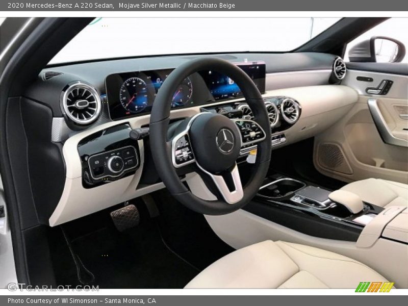 Mojave Silver Metallic / Macchiato Beige 2020 Mercedes-Benz A 220 Sedan