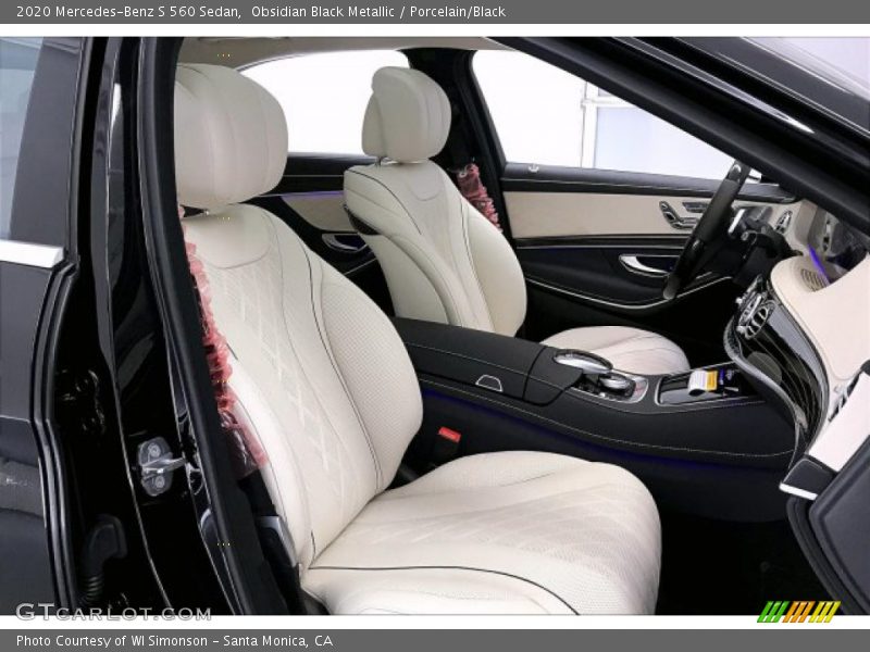  2020 S 560 Sedan Porcelain/Black Interior