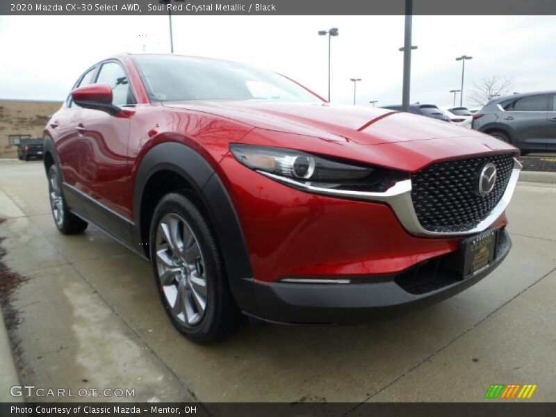 Soul Red Crystal Metallic / Black 2020 Mazda CX-30 Select AWD