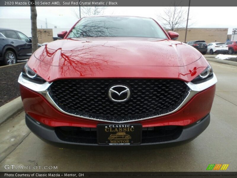 Soul Red Crystal Metallic / Black 2020 Mazda CX-30 Select AWD