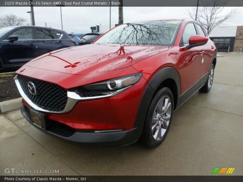 Soul Red Crystal Metallic / Black 2020 Mazda CX-30 Select AWD