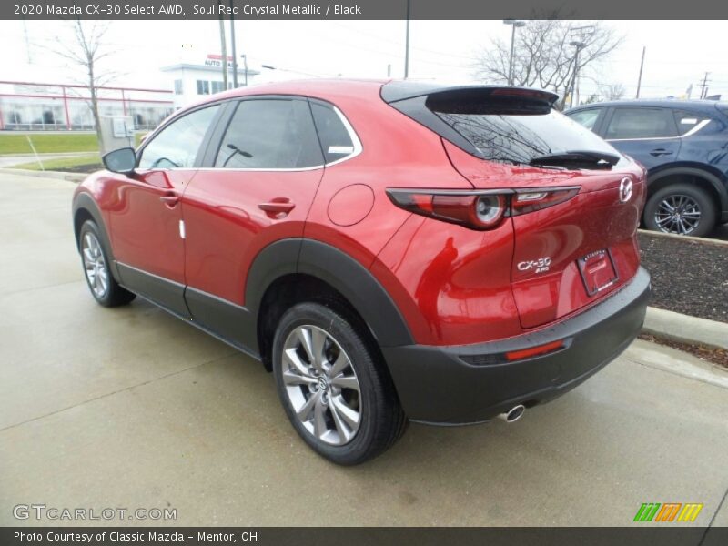 Soul Red Crystal Metallic / Black 2020 Mazda CX-30 Select AWD