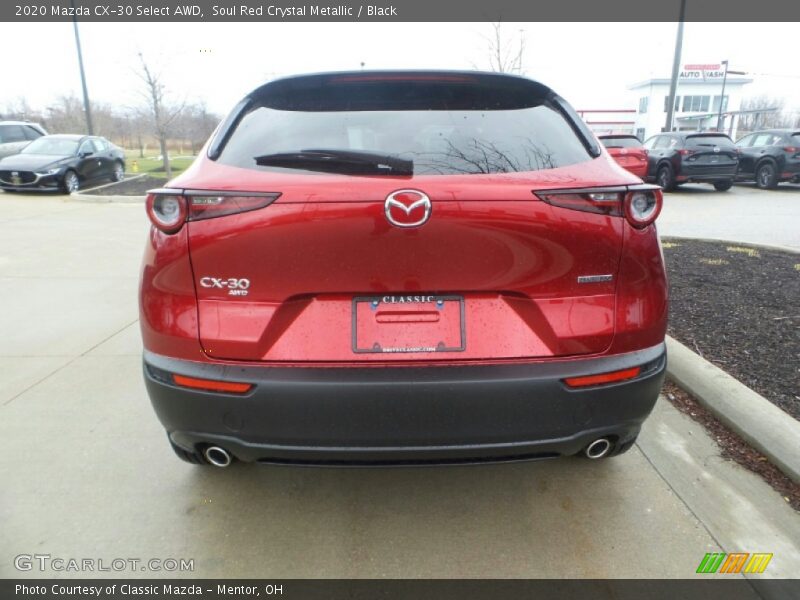 Soul Red Crystal Metallic / Black 2020 Mazda CX-30 Select AWD