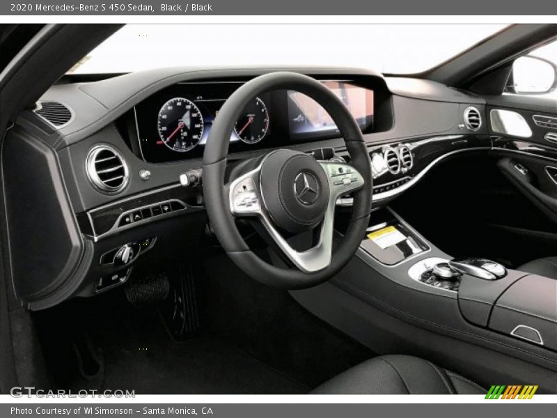 Black / Black 2020 Mercedes-Benz S 450 Sedan