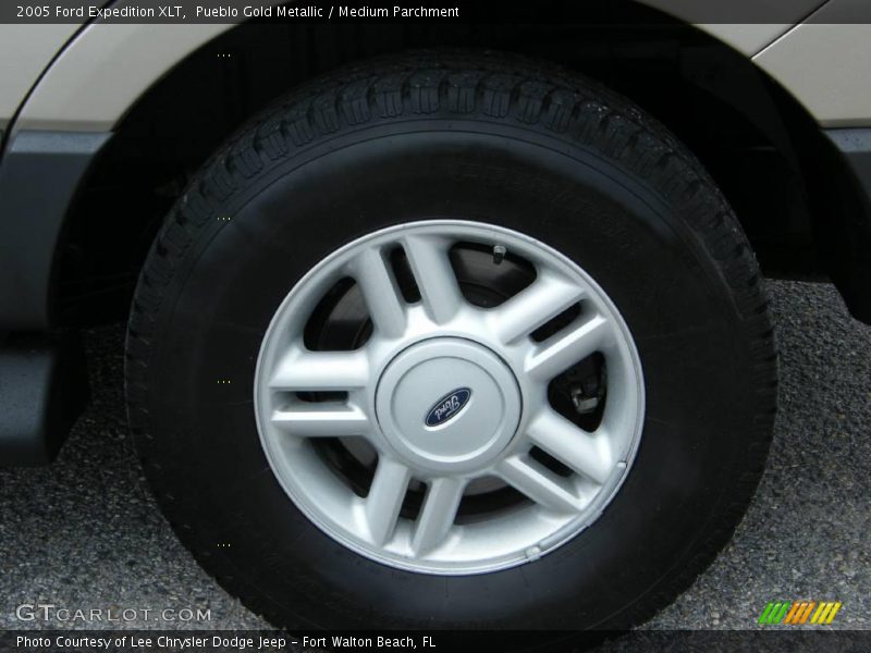 Pueblo Gold Metallic / Medium Parchment 2005 Ford Expedition XLT