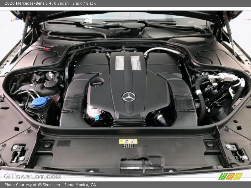 Black / Black 2020 Mercedes-Benz S 450 Sedan
