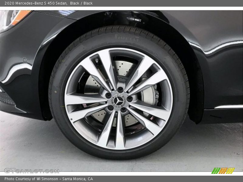Black / Black 2020 Mercedes-Benz S 450 Sedan