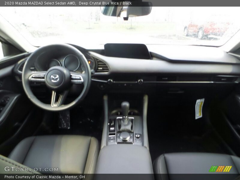 Deep Crystal Blue Mica / Black 2020 Mazda MAZDA3 Select Sedan AWD