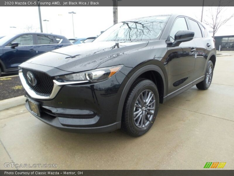 Jet Black Mica / Black 2020 Mazda CX-5 Touring AWD