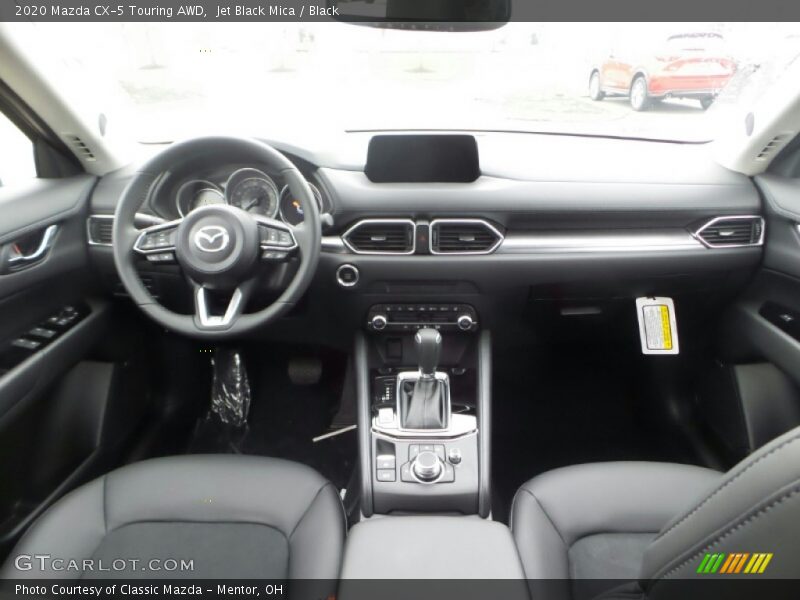 Jet Black Mica / Black 2020 Mazda CX-5 Touring AWD