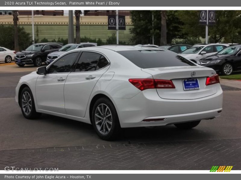 Platinum White Pearl / Ebony 2020 Acura TLX Technology Sedan