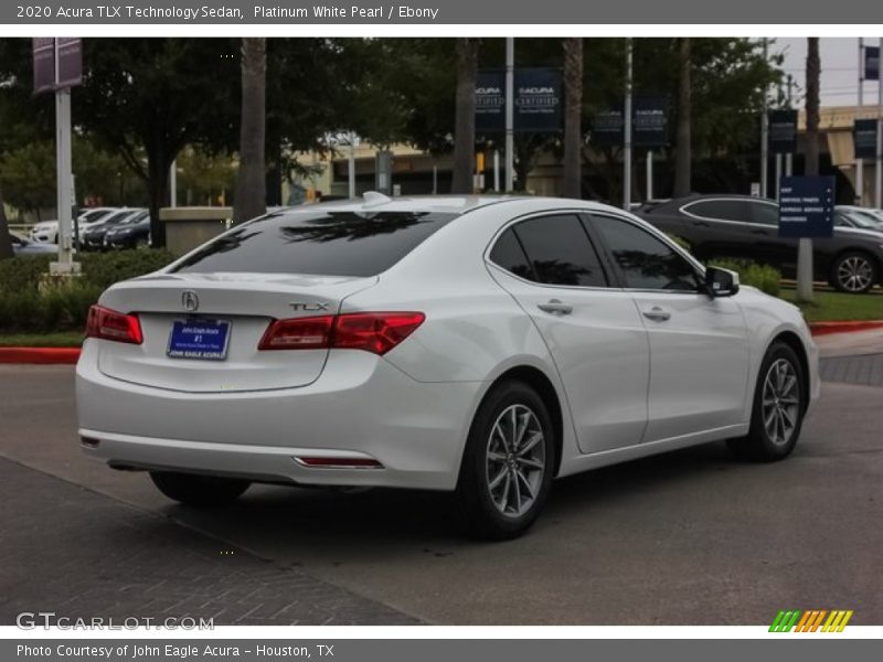 Platinum White Pearl / Ebony 2020 Acura TLX Technology Sedan