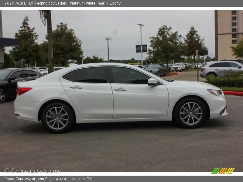 Platinum White Pearl / Ebony 2020 Acura TLX Technology Sedan