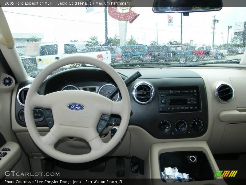 Pueblo Gold Metallic / Medium Parchment 2005 Ford Expedition XLT