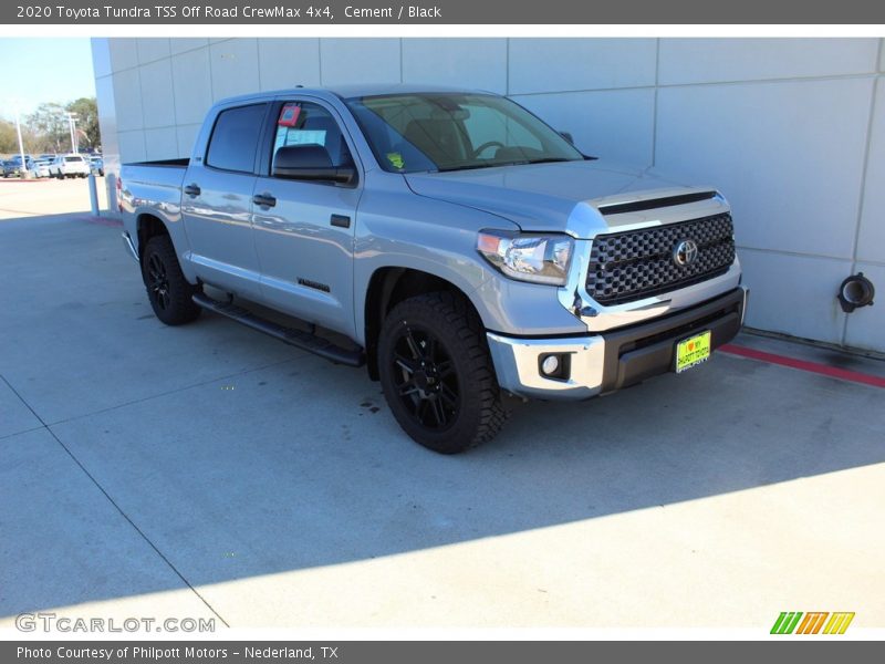 Cement / Black 2020 Toyota Tundra TSS Off Road CrewMax 4x4