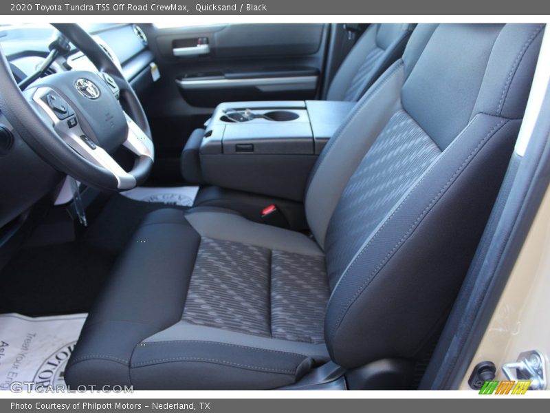 Quicksand / Black 2020 Toyota Tundra TSS Off Road CrewMax