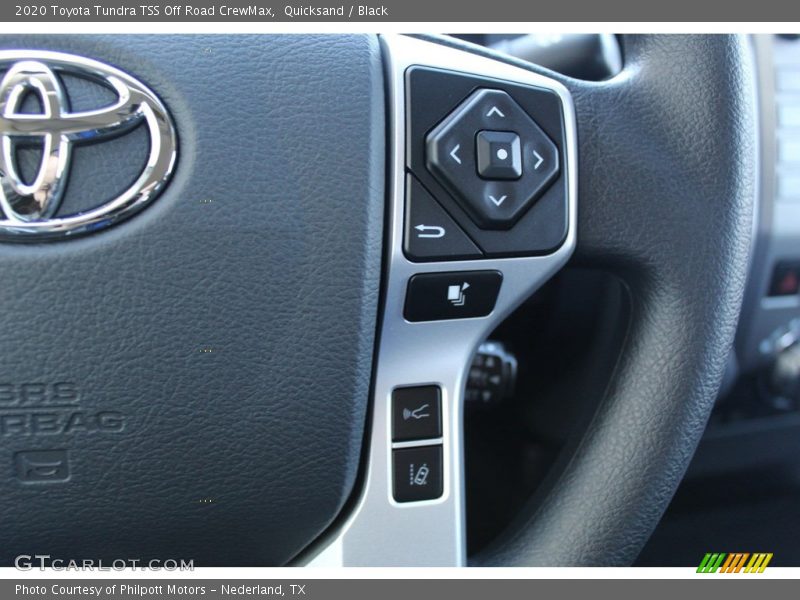 Quicksand / Black 2020 Toyota Tundra TSS Off Road CrewMax