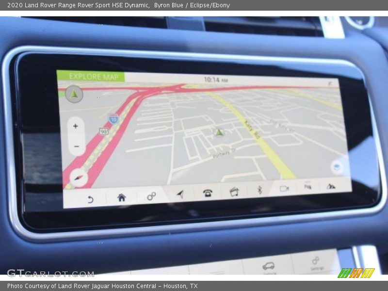 Navigation of 2020 Range Rover Sport HSE Dynamic