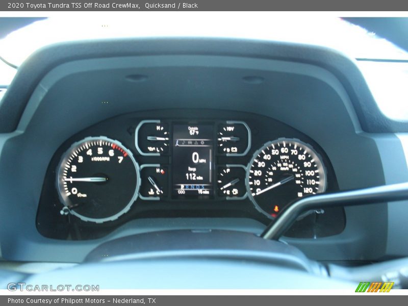 Quicksand / Black 2020 Toyota Tundra TSS Off Road CrewMax