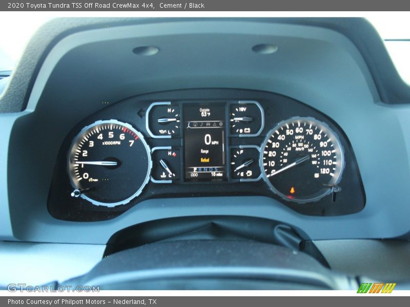 Cement / Black 2020 Toyota Tundra TSS Off Road CrewMax 4x4