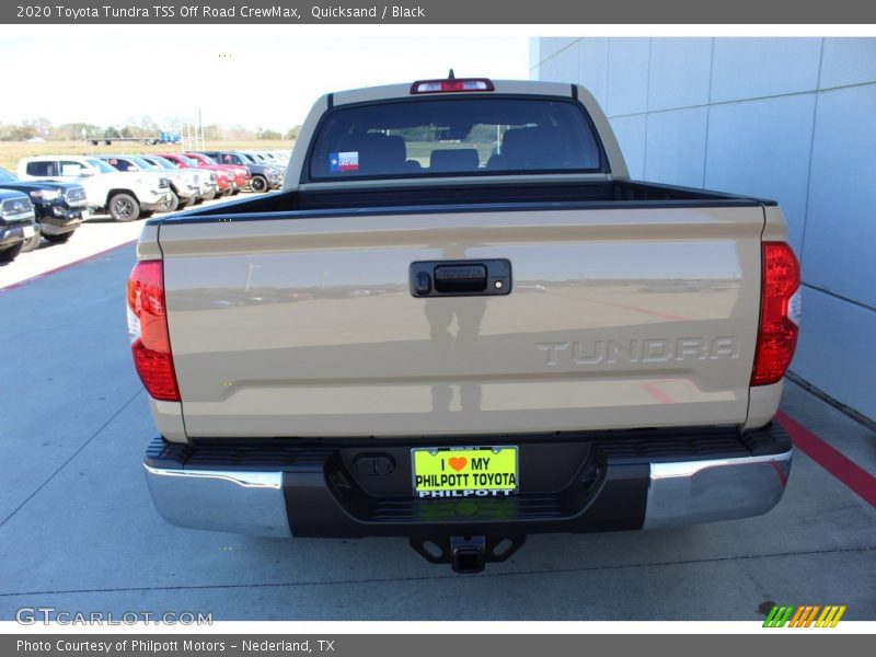 Quicksand / Black 2020 Toyota Tundra TSS Off Road CrewMax