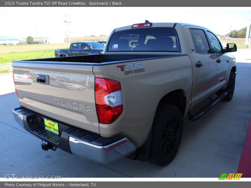 Quicksand / Black 2020 Toyota Tundra TSS Off Road CrewMax