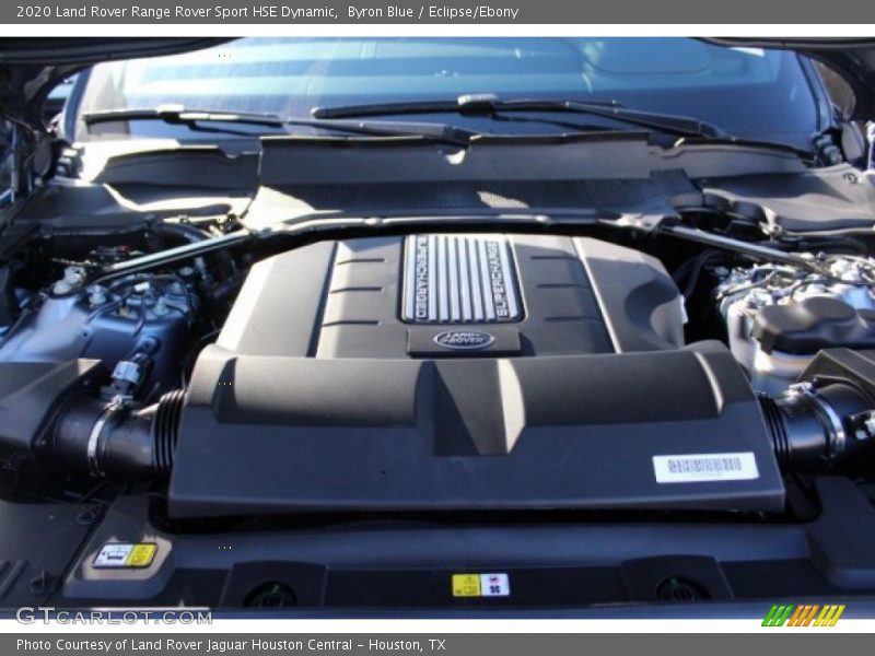  2020 Range Rover Sport HSE Dynamic Engine - 5.0 Liter Supercharged DOHC 32-Valve VVT V8