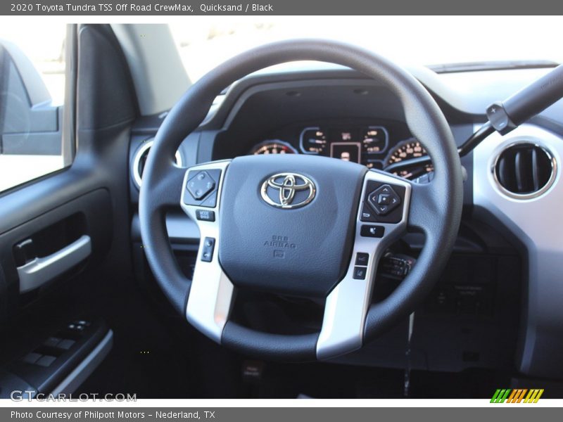 Quicksand / Black 2020 Toyota Tundra TSS Off Road CrewMax