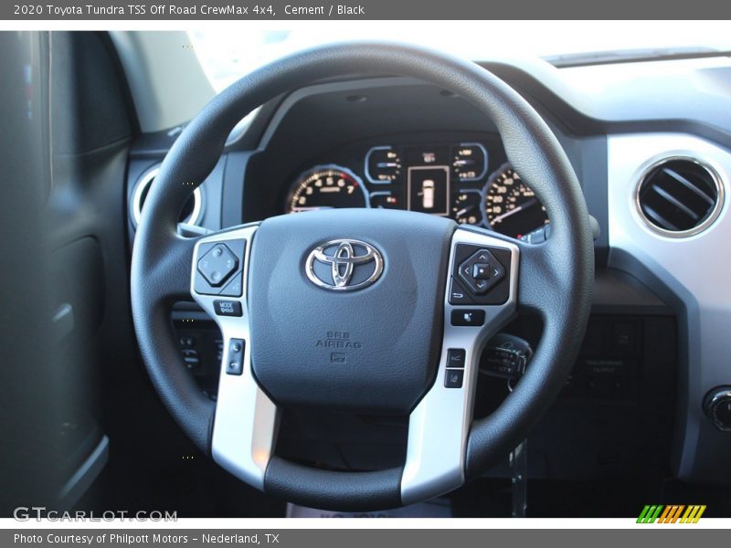 Cement / Black 2020 Toyota Tundra TSS Off Road CrewMax 4x4